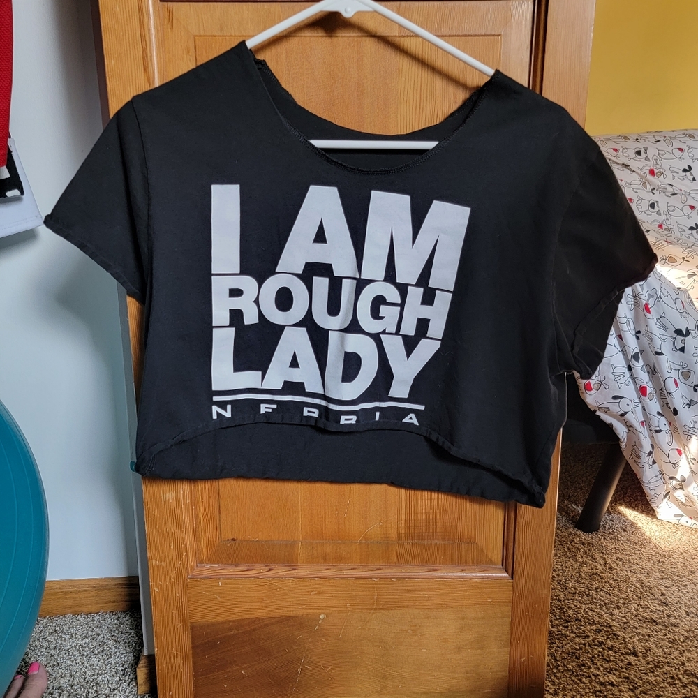 Women's workout crop top